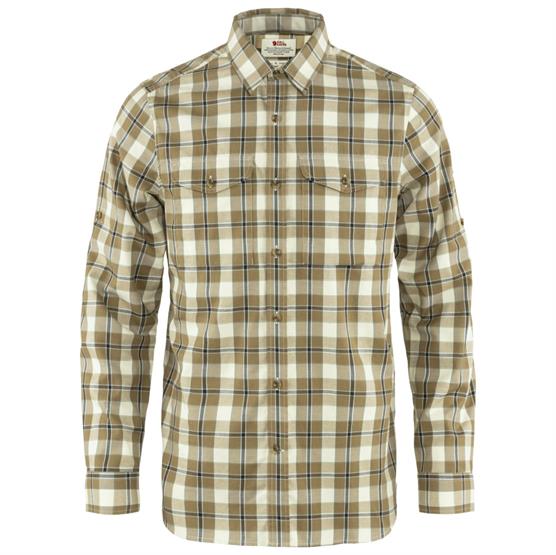 Fjällräven Singi Flannel Skjorte til Mænd - Buckwheat Brown