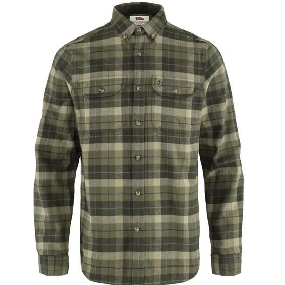 Fjällräven Ven Singi Heavy Flannel Skjorte - Grøn