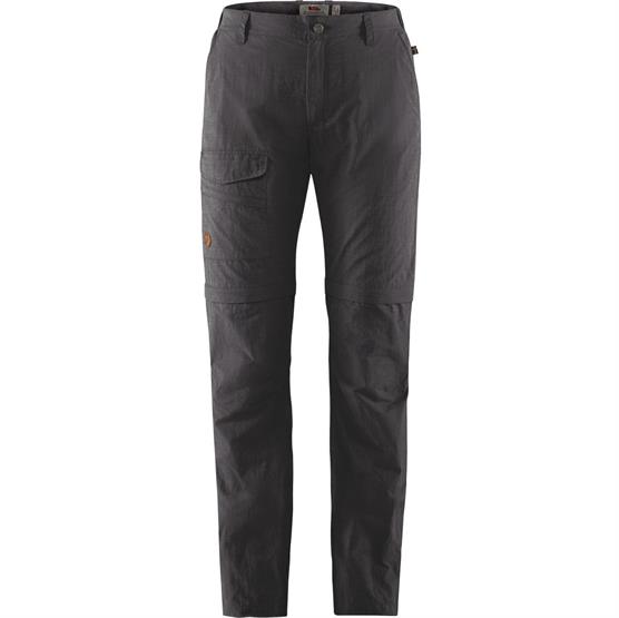 Fj? Llr? Ven Travellers Mt Zip Off Trousers Womens  Dark Grey