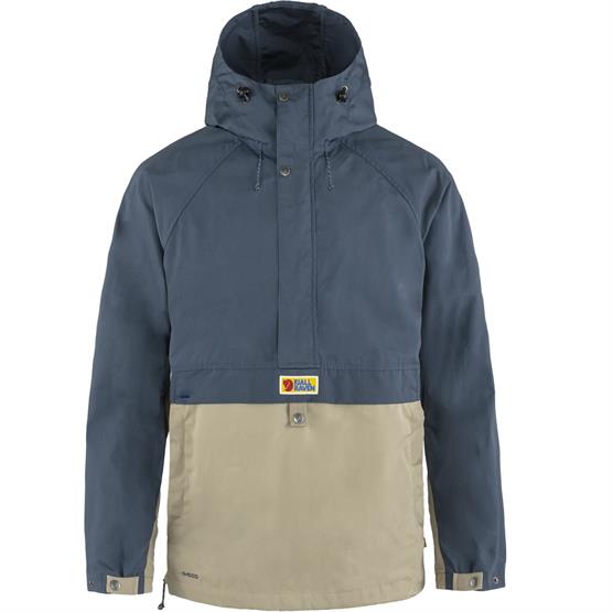 Fjällräven Vardag Anorak til mænd - Uncle Blue/Sand Stone