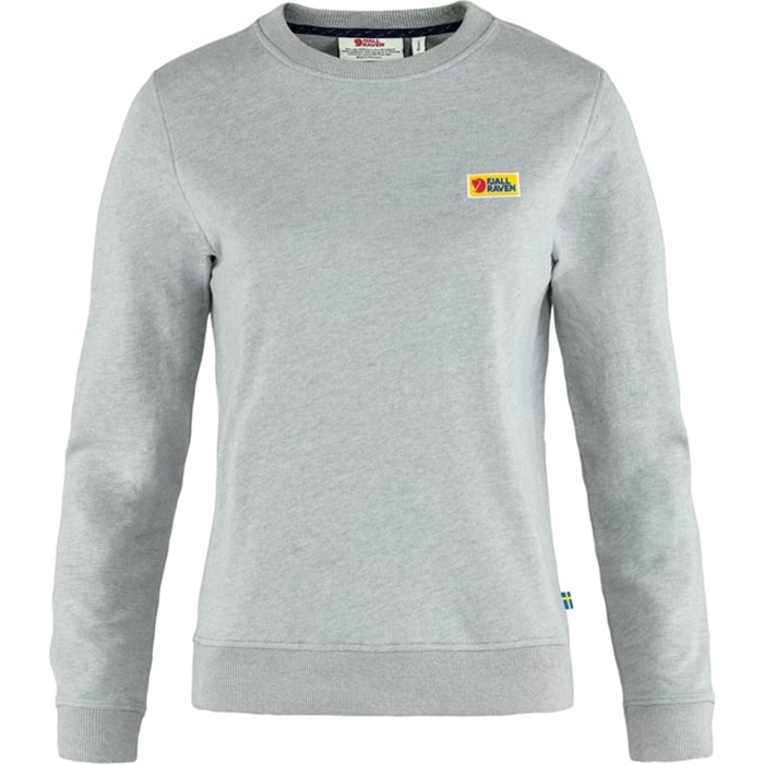 Fjällräven Vardag Sweater til kvinder - Grå Melange tilbud!