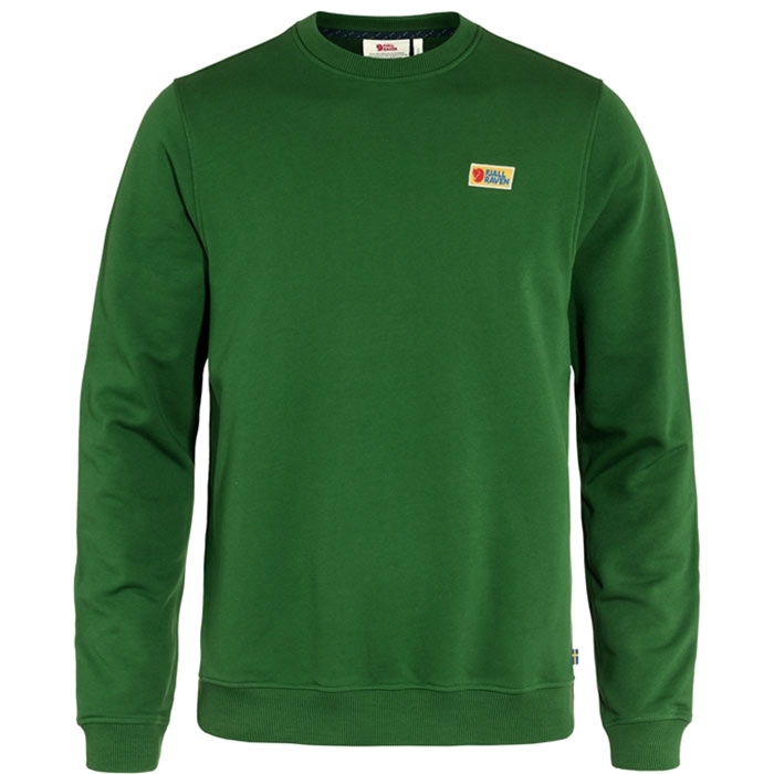 Fjällräven Ven Vardag Sweater til mænd – Palm Grøn tilbud!