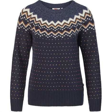 Fj? Llr? Ven ? Vik Knit Sweater Womens  Dark Navy