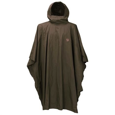 Fjällräven Regn Poncho i Mørkegrøn - Kampagne!