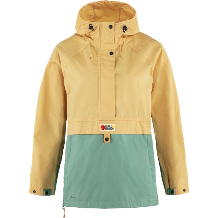 Fjällräven Vardag Anorak til kvinder – Must-have i gul og grøn