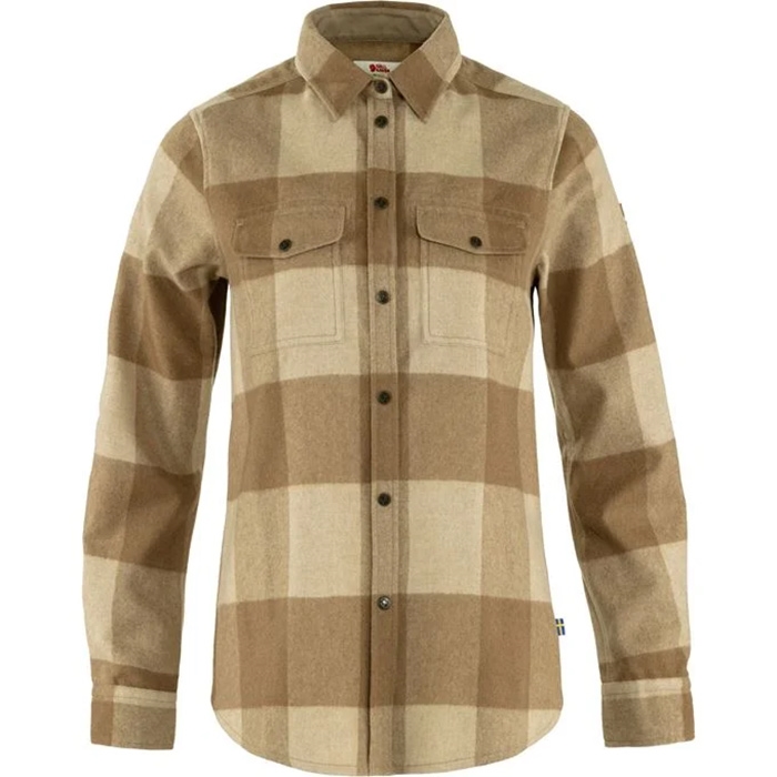 Fjällräven Canada Skjorte til Kvinder - Brun Flannel