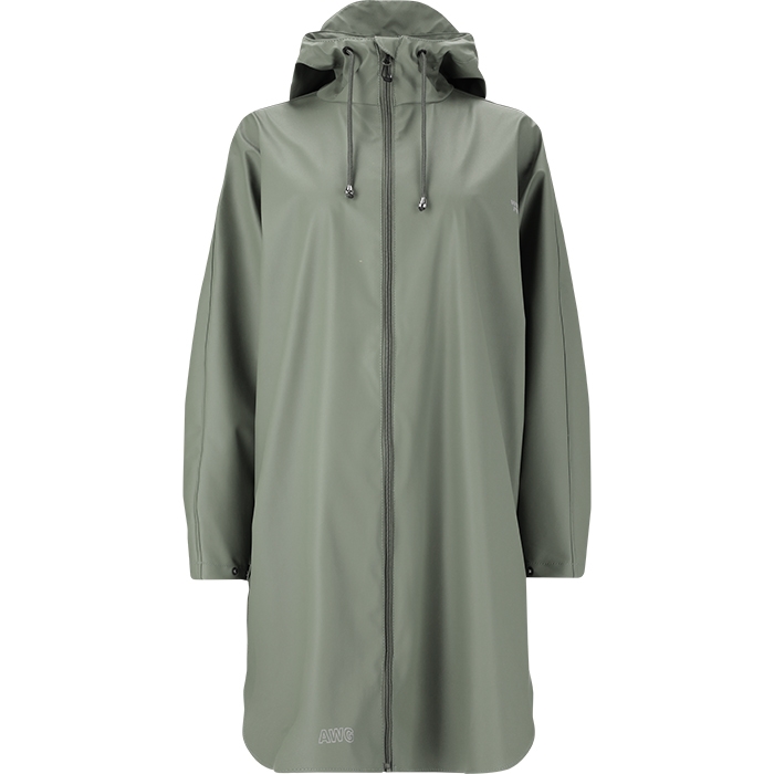 Weather Report Flame Awg W Poncho Agave Green L Xl   Regntøj  Poncho