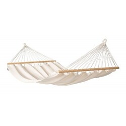 Florencia Latte   Organic Cotton Double Spreader Bar Hammock   Hængekøje