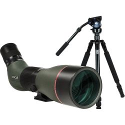 Focus Optics Sportkikkert Kit med Sirui R2004 Stativ