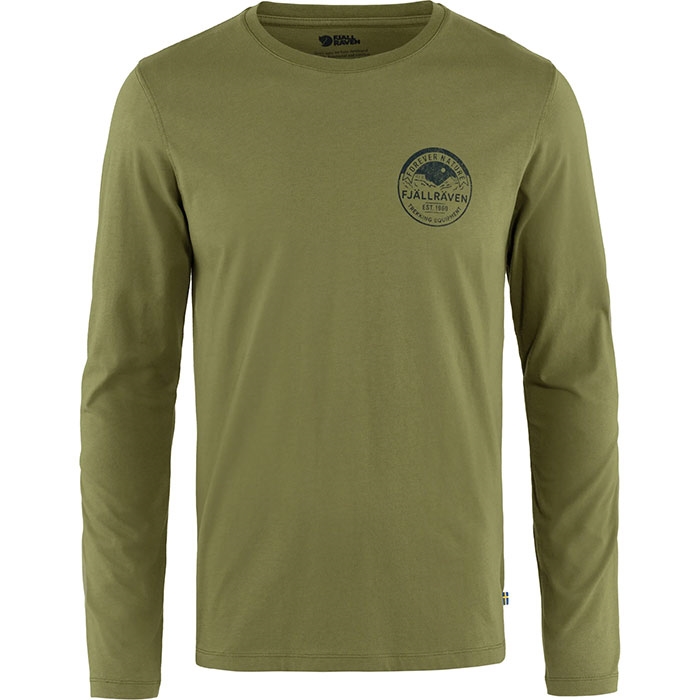 Fjällräven Forever Nature Langærmet T-shirt, Caper Green