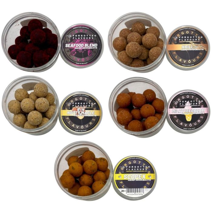 Glemte Smagsvarianter Hard Hookbaits 20mm - Karpeagn
