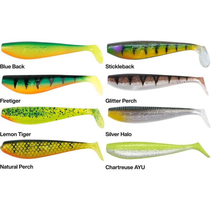 Fox Rage Zander Pro Shad - Kvalitets jigsgummidyr