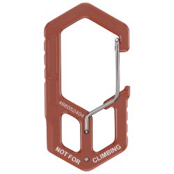 Gerber Carabiner E Card Burnt Orange   Karabinhage