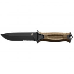Gerber Strongarm Fixed Coyote Serrated Kniv på tilbud!
