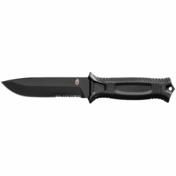 Gerber Strongarm Fixed  Serrated  Black  Gb   Kniv