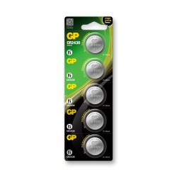 GP Lithium 3V CR2430 Knapcellebatterier – 5 Stk Tilbud