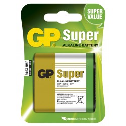 GP Super Alkaline 4,5V Batteri – Hurtig Levering!