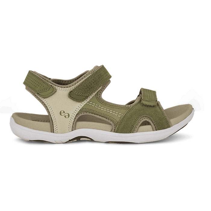 Komfortable Green Comfort Corsica Cila Sandaler i Grøn