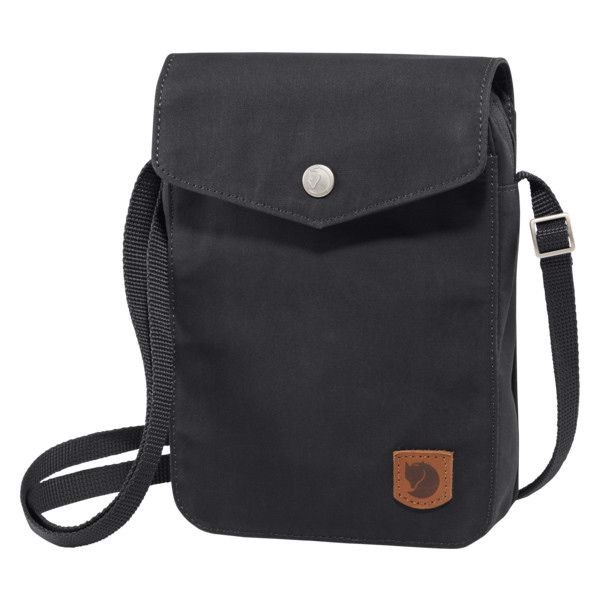 Fjällräven Greenland Pocket Black Taske på tilbud!