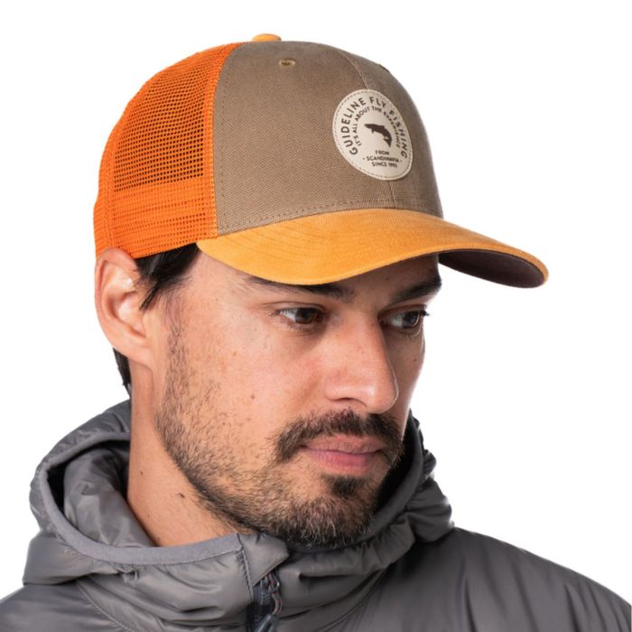 Guideline Badge Trucker Cap   Heat