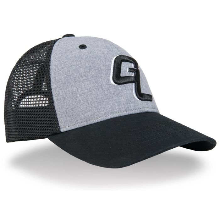 Guideline Logo Cap   Heather Grey Black