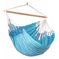 Habana Azure   Organic Cotton Kingsize Hammock Chair   Hængekøje