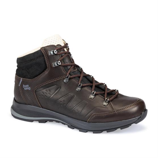 Hanwag Travi Herre Vandrestøvler - Chestnut/Black Tilbud