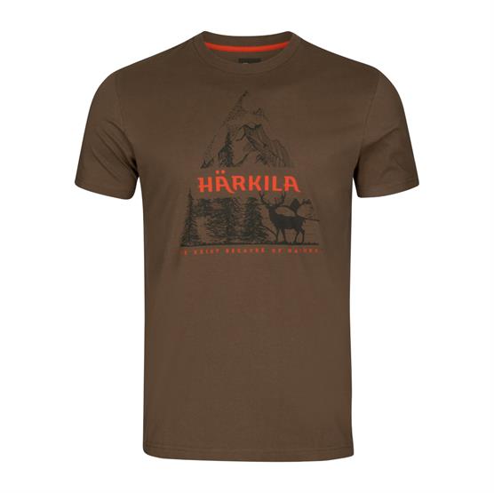 H? Rkila Nature S S T Shirt Mens  Slate Black