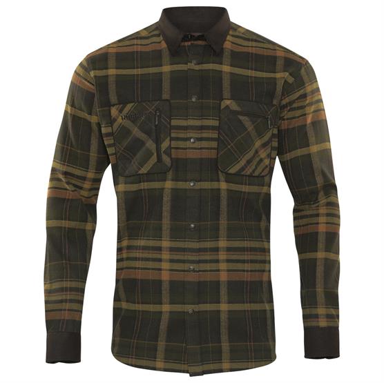 H? Rkila Pajala Skjorte Mens  Green   Brown