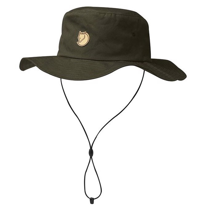Fjällräven Hatfield Hat - Mørkegrøn Klassisk Stil
