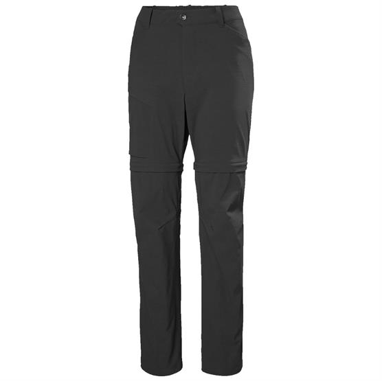 Helly Hansen Dame Elv Letvægts Zip Off Bukser - Ebony