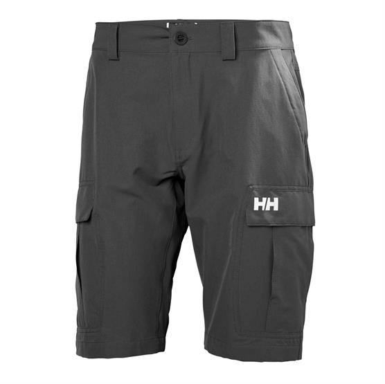 Helly Hansen Hurtigtørrende Cargo Shorts til Mænd - Ebony