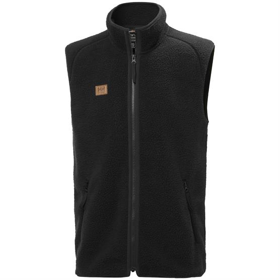 Helly Hansen Heritage Pile Vest til mænd - Sort tilbud