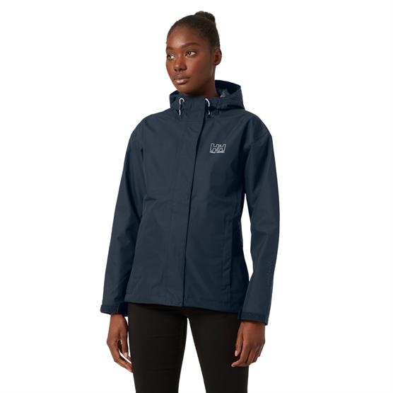 Helly Hansen Seven J Regnjakke til Dame - Navy