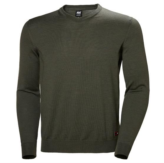 Helly Hansen Merino Sweater til Mænd - Forest Night Udsalg
