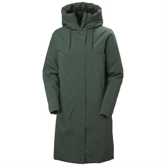 Helly Hansen Womens Victoria Insulated Rain Coat  Jungle