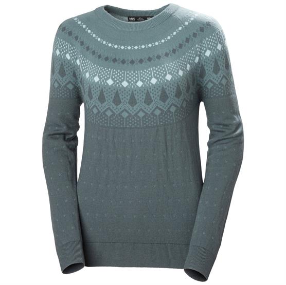 Helly Hansen W Hytte Merino Sweater  Storm