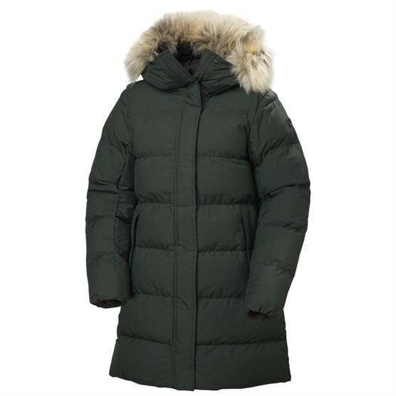 Helly Hansen Womens Blossom Puffy Parka  Dark Jungle