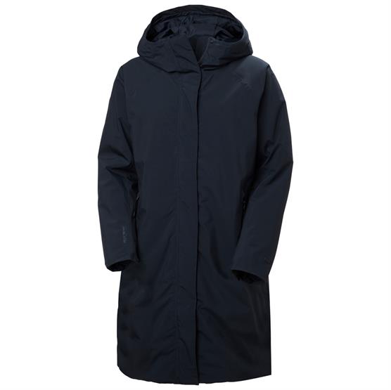 Helly Hansen Lily Isoleret Regnjakke til Damer - Navy