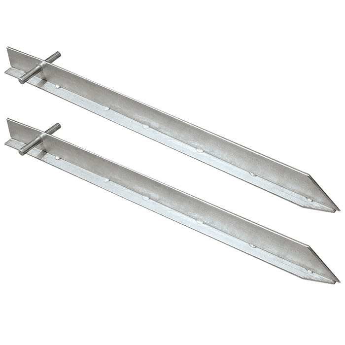 T Stålpløkker 300 X 20 Mm - Perfekt til stormsikring!