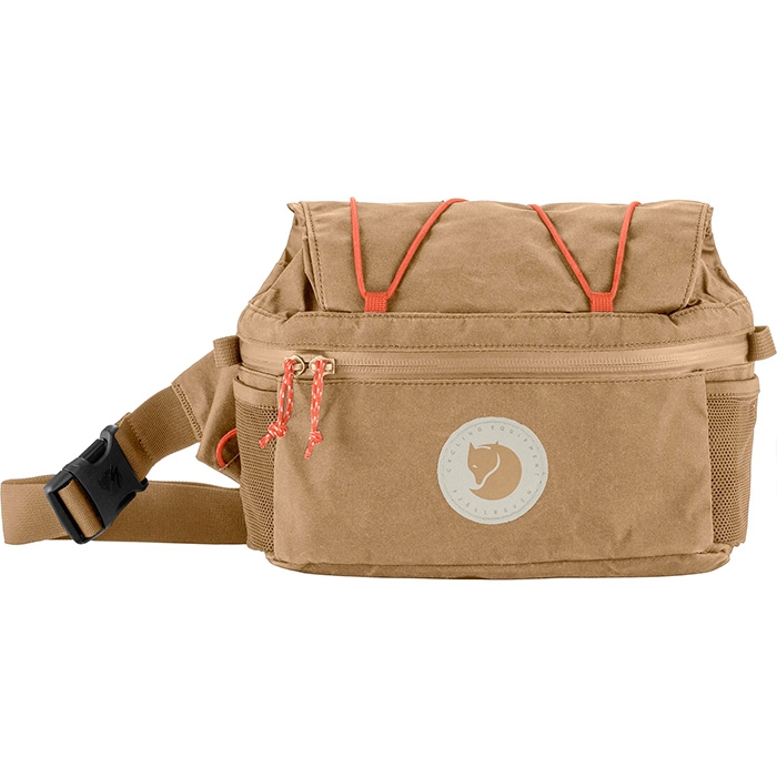 Fj? Llr? Ven Hoja Expandable Hip Pack Clay   Cykeltasker Og Tilbehør
