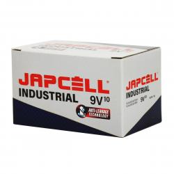 Japcell 9V 6LR61 Batteri - Pakke med 10 Stk. Energikilde!