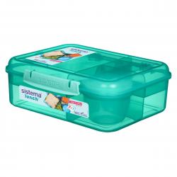 Sistema 1,65L Bento Madkasse i Grøn – Hurtig levering!