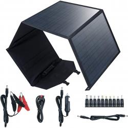 Lakuda Solcellepanel  W M    Usb Udgange    V Dc   Solcelleoplader
