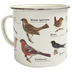Gift Republic Emaljekrus   Garden Birds Fugle