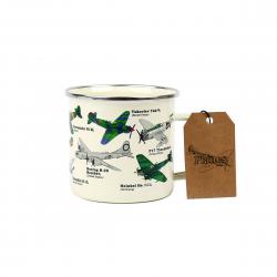 Gift Republic Emaljekrus med Fly - Hurtig Levering!