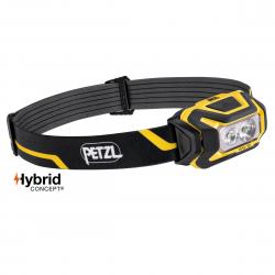 Petzl Aria  R   Black   Yellow   Pandelampe