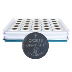 Japcell CR2016 Batteri - 200 stk. Industripakke til elektronik