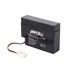 Japcell 12V 0,8Ah Batteri med APM Connector - Tilbud!