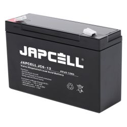 Japcell JC6 12V AGM Batteri - Hurtig Levering 2-4 Dage